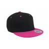 Snap back pro cap - 4136:Black, Cotton, Pink